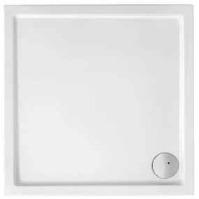 Aкрилно душ корито, A27T005000, Roca, SQUARE, бял, 90х90х7.5см