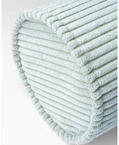 Детска възглавница за диван от рипсено кадифе в цвят мента Roll – Wigiwama