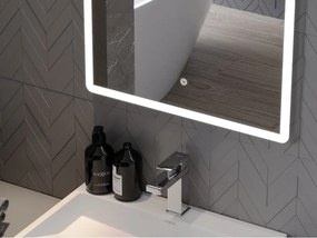 Mexen Navia осветено огледало за баня 50 x 70 см, LED 6000K, анти-мъгла - 9803-050-070-611-00