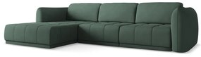 Зелен ъглов диван (ляв ъгъл) Hoku – Makamii