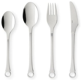 Прибори за хранене от неръждаема стомана в сребрист цвят 16 бр. Pantry – Gense