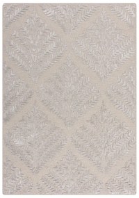 Сиво-бежов ръчно изработен килим със смес от вълна 200x290 cm Sloane – Flair Rugs
