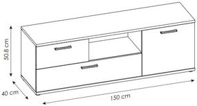 TV шкаф Newty 1D2S
