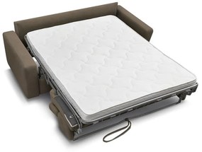 Кафяв разтегателен диван 215 cm Monaco – Bobochic Paris