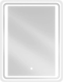 Mexen Zusa осветено огледало за баня 60 x 80 см, LED 6000K, анти-пара - 9808-060-080-611-00