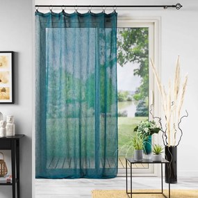 Синя завеса от воал 140x240 cm Linka – douceur d'intérieur