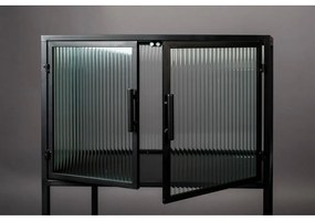 Черен метален шкаф 60x90 cm Boli - Dutchbone