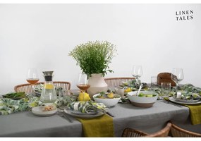 Зелени текстилни подложки в комплект 4 бр. Lotus – Linen Tales