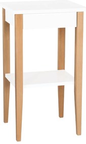 Бяла масичка за кафе Entlik - Ragaba