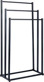 Стойка за хавлии за баня, метална стойка, 3 нива