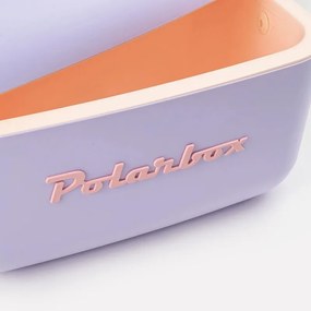 Хладилна чанта Polarbox Pop, 20 литра, AIRPOP полистирол, 5-15C до 24 часа, Лилав/Оранжев
