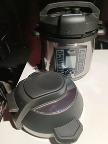 Втора ръка: Мултикукър под налягане и Фритюрник Air Fryer 2в1 Oliver Voltz OV51985G6, 6L, 1500W, 44 функции, 12 програми, Инокс