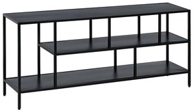 Черна стоманена маса за телевизор 120x55 cm – Ixia