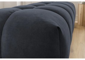 Тъмносиня табуретка за крака Mont-Blanc - Bobochic Paris