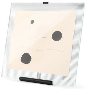 Черна стъклена стояща рамка 26x30,5 cm Flute – Umbra