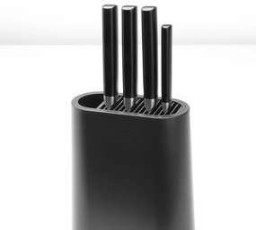 Поставка за ножове Brabantia 1004149, Държач за прибори, Неплъзгаща основа, Тъмносив