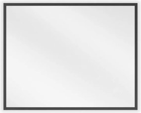 Mexen Loft правоъгълно огледало за баня 50 x 40 cm, черна рамка - 9852-050-040-000-70
