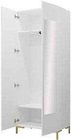 Гардероб Zilion with Mirror-White