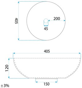 Умивалник за плот ANIKA