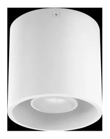 Бяло таванно осветително тяло Roda - Sollux