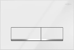 Mexen Fenix 12 бутон за промиване, бял гланц - 601200