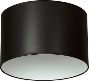Плафон ДЕФАНС, ø300, черен, абажур Шинц Черен, 1xE27