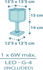 Нощна лампа Ango Baby Dinos