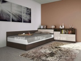 Спален комплект Сити 7003 с еднолицев матрак Monaco 120/190 см. от Мебели ИРИМ
