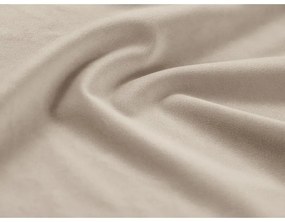 Бежов кадифен разтегателен диван с място за съхранение 235 cm Kyoto – Cosmopolitan Design