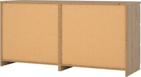 Скрин от декор от дъб в естествен цвят 154x76x50 cm Naia – Tvilum