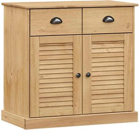 353202 vidaXL Сайдборд с чекмеджета VIGO, 78x40x75 см, бор масив