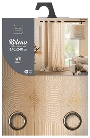Бежово перде 140x240 cm Ondine – douceur d'intérieur