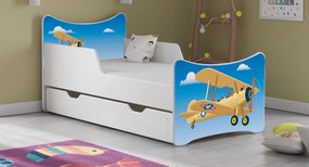 Детско легло SMB-164 x 84 x 80 cm-Airplane