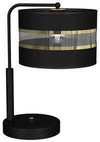 Настолна лампа ULTIMO 1xE27/60W/230V черна