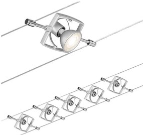 Paulmann 94133 - Комплект 5xGU5,3/10W точкови лампи MAC 230V хром