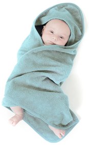 Бяла памучна бебешка кърпа 75x75 cm - Tiseco Home Studio