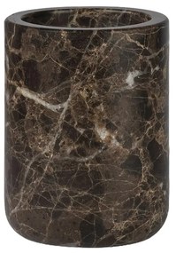 Кафява мраморна чаша за четки за зъби Marble - Mette Ditmer Denmark