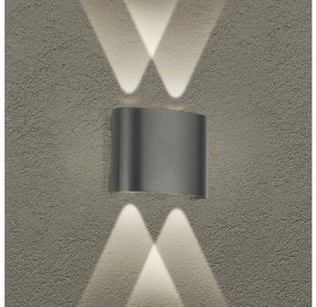 Brilagi - LED Външно стенно осветително тяло FLAREBOX LED/4W/230V антрацит IP65