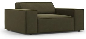 Зелено кадифено кресло Jodie – Micadoni Home