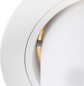 Интелигентен вграден прожектор бял, накланящ се, вкл. WiFi GU10 - Installa