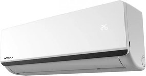 Инверторен климатик Ayco 24FP40BW, 24000 BTU, A++/A+, До 55 m2, Самопочистване, Самодиагностика, Автоматичен рестарт, Бял