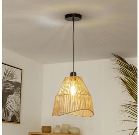 Brilagi - LED полилей на кабел CERIA BOHO 1xE27/40W/230V, диаметър 30 см, кафяв