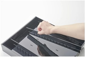 Черен пластмасов бюфет за чекмеджета 47,5 x 35 cm - YAMAZAKI