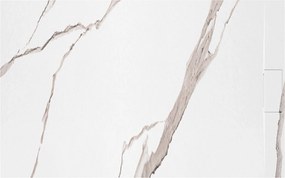 Корито за душ кабина Bazalt CARRARA WHITE 90x120