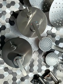 Душ система за вграждане Rea Ontario Gun Grey + BOX