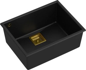 гранитна мивка DAVID 50 Black