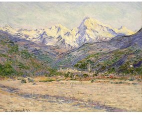 Живопис - репродукция 70x55 cm The Valley of the Nervia, Claude Monet - Fedkolor