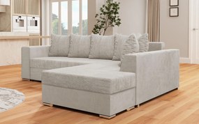 Разтегателен ъглов диван + табуретка Лондо