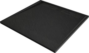 Mexen Amon квадратен душ корито SMC 100 x 100 см, черен - 4F701010