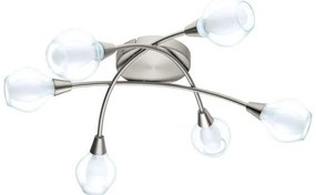 Eglo 32595 - Полилей за повърхностен монтаж ARNADO 6xG9/33W/230V матов хром